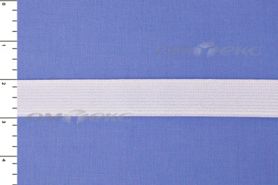 Резинка, 410 гр/м2, шир. 10 мм (в нам. 100 +/-1 м), белая бобина - купить в Курске. Цена: 3.31 руб.