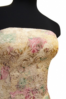 Ткань костюмная (принт) T005 3#, 270 гр/м2, шир.150см - купить в Курске. Цена 610.65 руб.