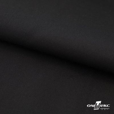 Ткань сорочечная Альто, 115 г/м2, 58% пэ,42% хл, окрашенный, шир.150 см, цв. чёрный  (арт.101) - купить в Курске. Цена 273.15 руб.