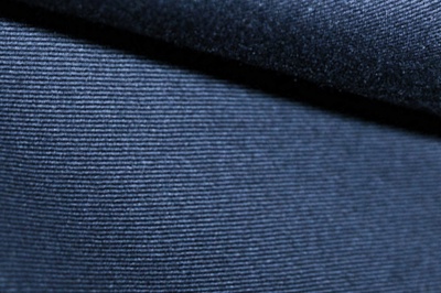 Ткань костюмная 8874/3, цвет темно-синий, 100% полиэфир - купить в Курске. Цена 433.60 руб.