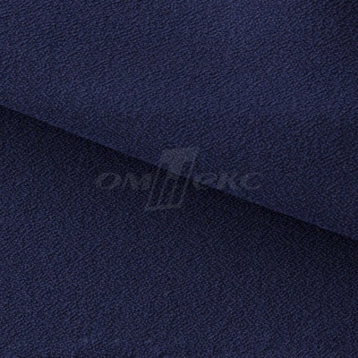 Креп стрейч Манго 19-3921, 200 гр/м2, шир.150см, цвет т.синий - купить в Курске. Цена 261.53 руб.
