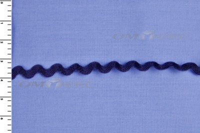 Тесьма плетеная "Вьюнчик"/т.синий - купить в Курске. Цена: 48.03 руб.