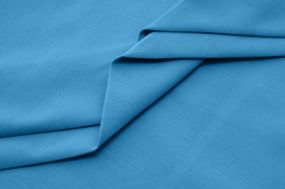 Ткань сорочечная стрейч 18-4535, 115 гр/м2, шир.150см, цвет бирюза - купить в Курске. Цена 285.04 руб.