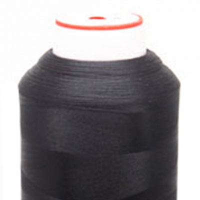Нитки текстурированные некручёные, намот. 5 000 м, цвет чёрный - купить в Курске. Цена: 70.43 руб.