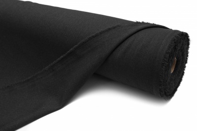 Ткань костюмная 21699 1144/1178, 236 гр/м2, шир.150см, цвет чёрный - купить в Курске. Цена 455.40 руб.