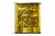 Пайетки "ОмТекс" на нитях, SILVER SHINING, 6 мм F / упак.91+/-1м, цв. 48 - золото - купить в Курске. Цена: 356.19 руб.
