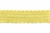 Тесьма кружевная 0621-1212А, шир. 45 мм/уп. 20+/-1 м, цвет 017-жёлтый - купить в Курске. Цена: 1 033.32 руб.