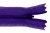 Молния потайная Т3 866, 20 см, капрон, цвет фиолетовый - купить в Курске. Цена: 5.27 руб.