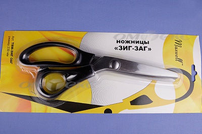 Ножницы ЗИГ-ЗАГ "MAXWELL" 230 мм - купить в Курске. Цена: 1 041.25 руб.
