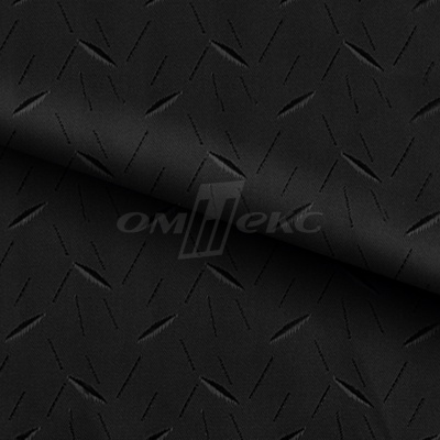 Ткань подкладочная жаккард Р14076-1, чёрный, 85 г/м2, шир. 150 см, 230T - купить в Курске. Цена 166.45 руб.