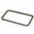 Рамка металлическая прямоугольная, 40 х 15 мм- тём.никель - купить в Курске. Цена: 4.60 руб.