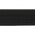 Резинка 25 мм Тканая, 13,75 гр/п.м, (бобина 25 +/-0,5 м) - черная  - купить в Курске. Цена: 11.67 руб.