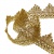 Тесьма металлизированная 0384-0240, шир. 40 мм/уп. 25+/-1 м, цвет золото - купить в Курске. Цена: 490.74 руб.