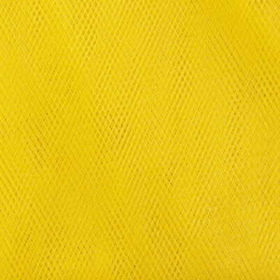 Фатин матовый 16-70, 12 гр/м2, шир.300см, цвет жёлтый - купить в Курске. Цена 112.70 руб.