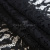 Кружевное полотно #2307, 145 гр/м2, шир.150см, цвет чёрный - купить в Курске. Цена 449.07 руб.